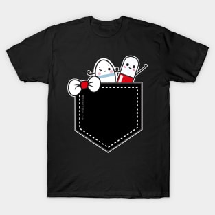 cute pills in pocket cartoon T-Shirt